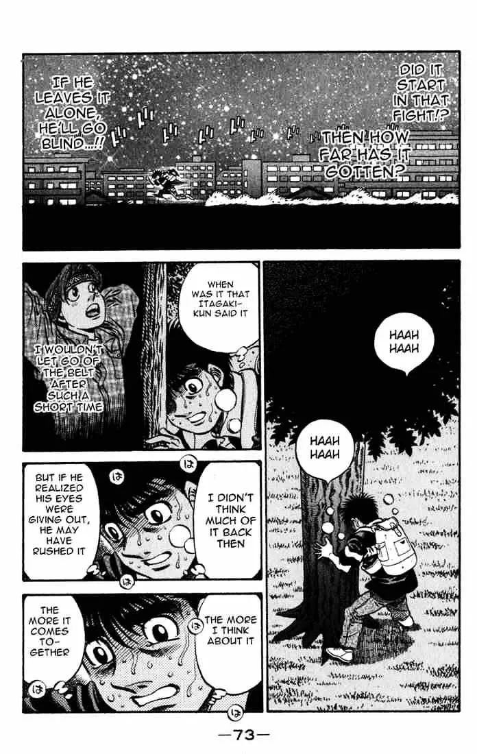 Hajime No Ippo Kainu Manga Chapter 516 Page 17