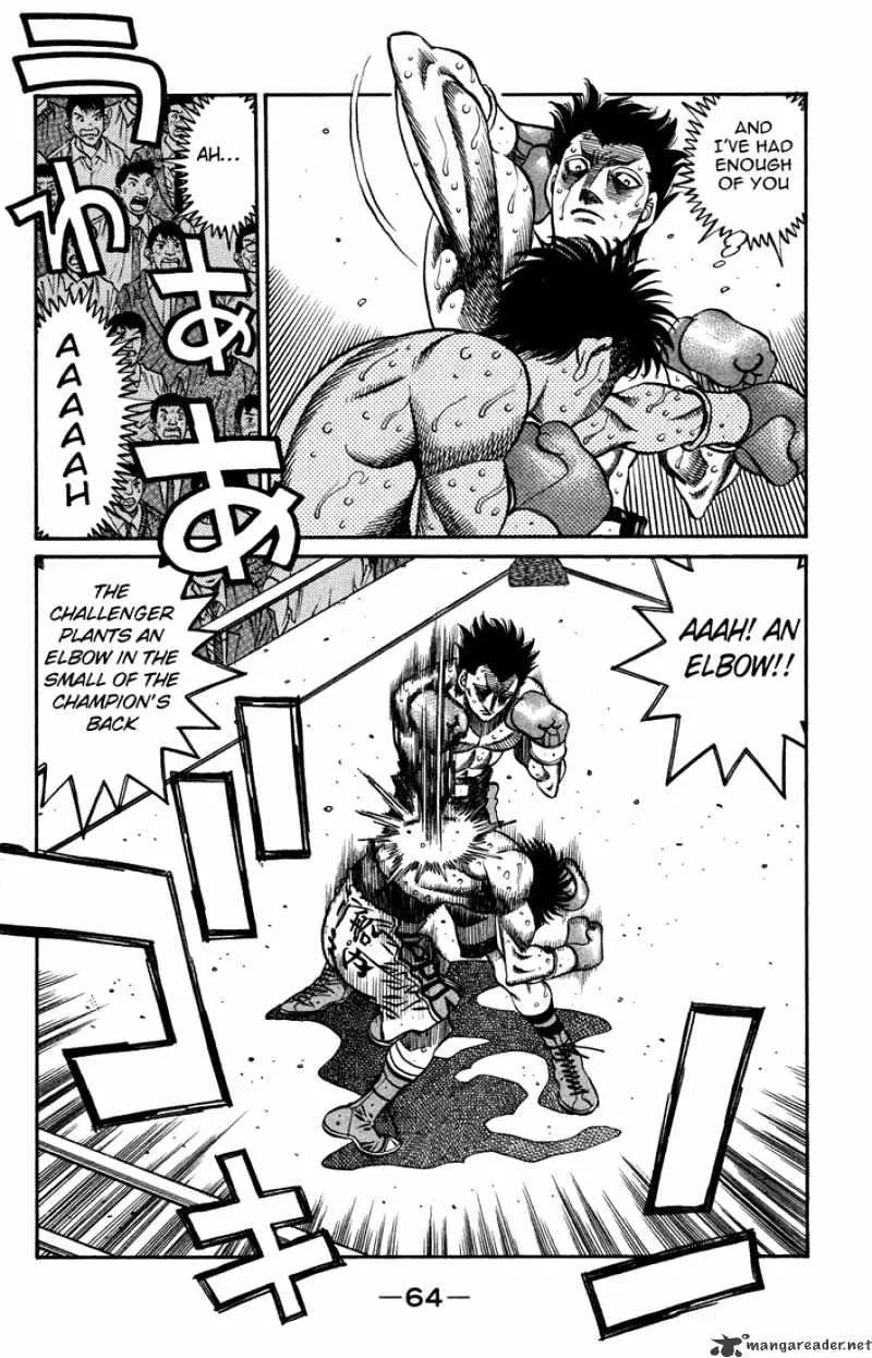 Hajime No Ippo Kainu Manga Chapter 496 Page 4