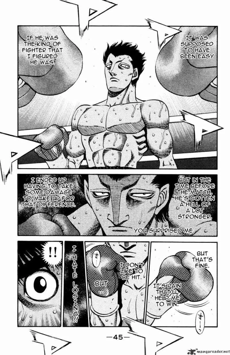 Hajime No Ippo Kainu Manga Chapter 485 Page 5