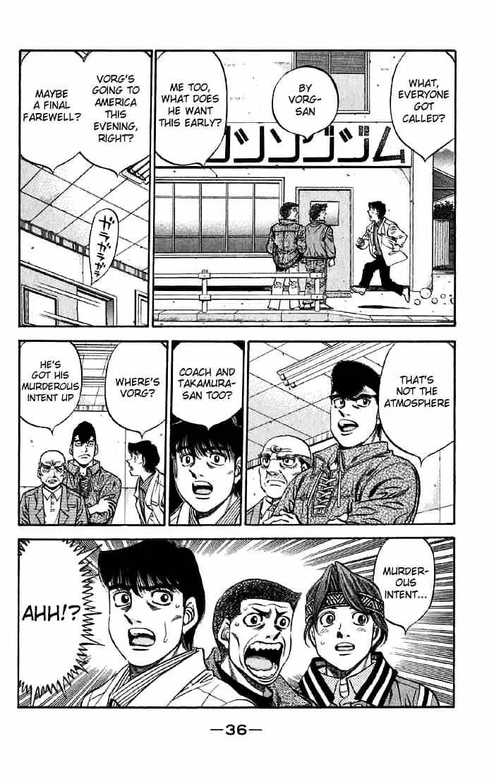 Hajime No Ippo Kainu Manga Chapter 474 Page 11