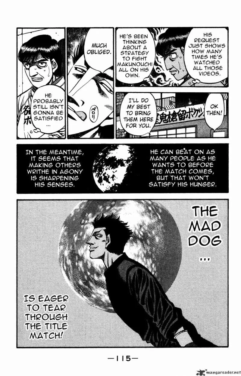 Hajime No Ippo Kainu Manga Chapter 468 Page 17