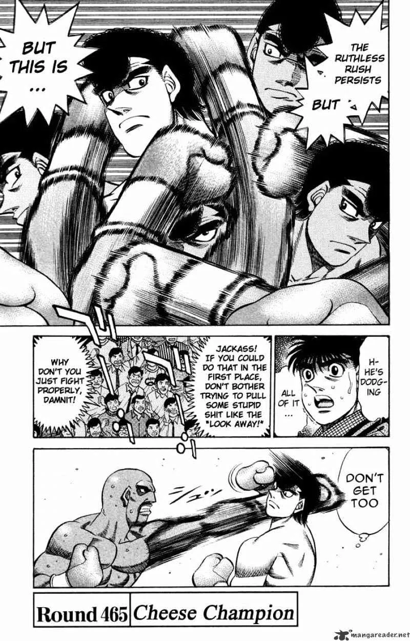 Hajime No Ippo Kainu Manga Chapter 465 Page 1
