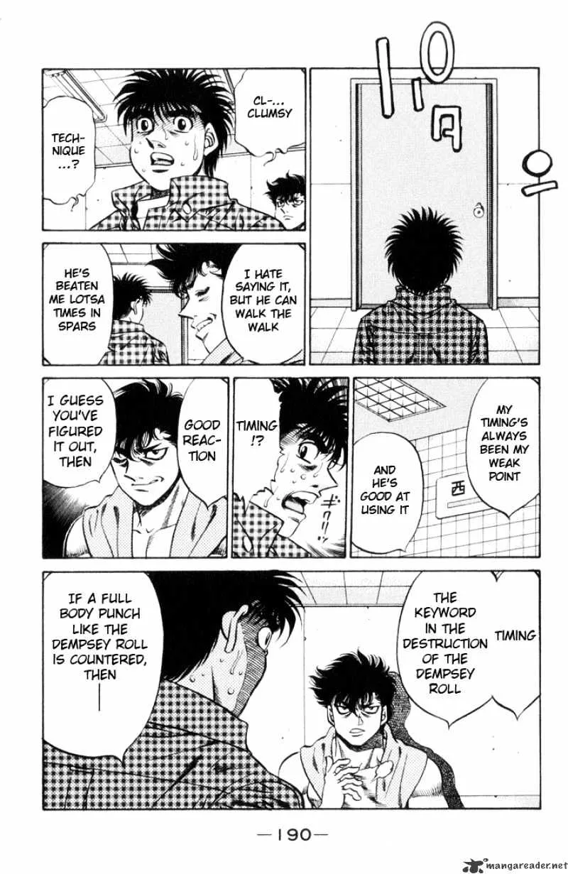 Hajime No Ippo Kainu Manga Chapter 462 Page 15