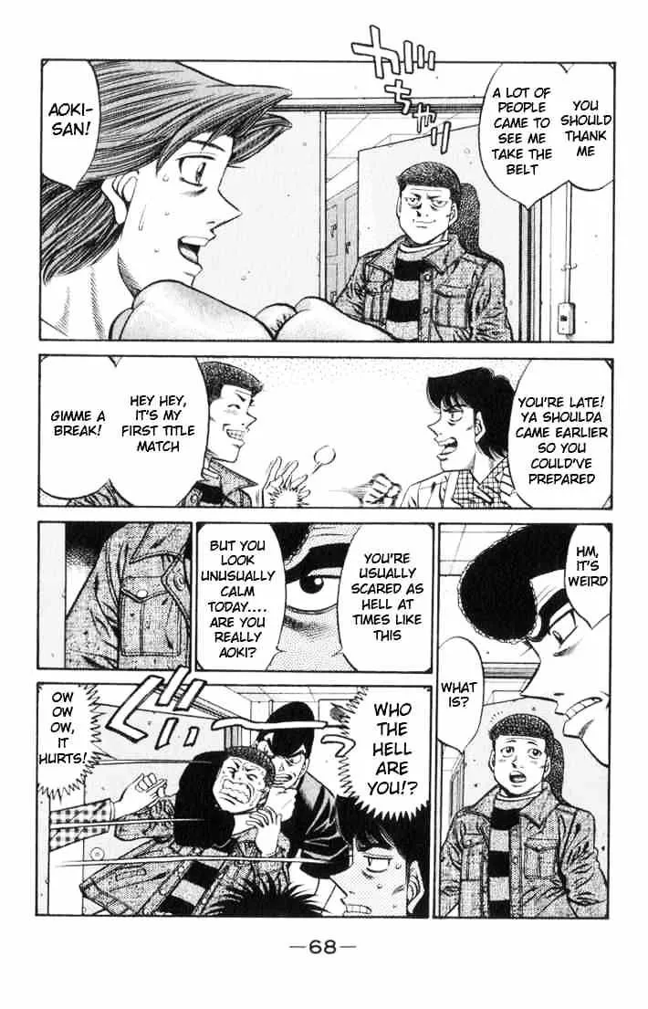 Hajime No Ippo Kainu Manga Chapter 446 Page 5
