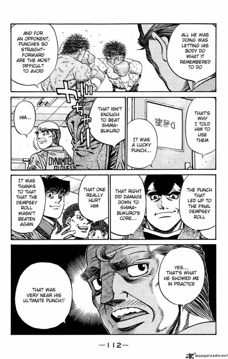 Hajime No Ippo Kainu Manga Chapter 439 Page 8