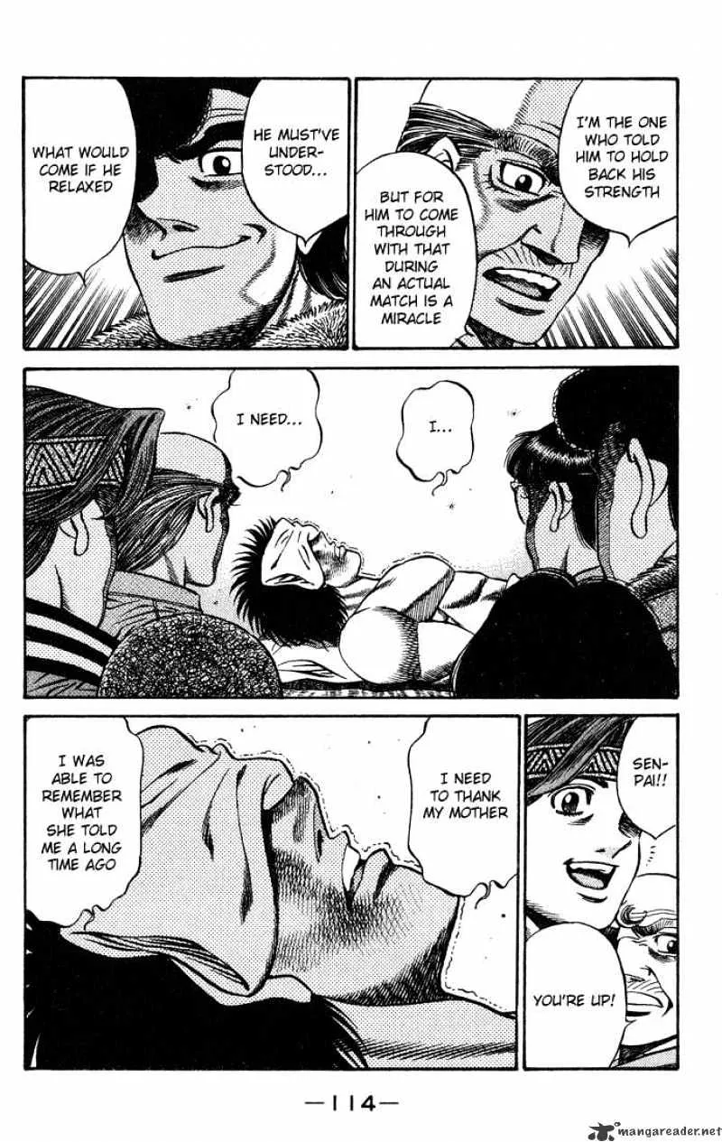 Hajime No Ippo Kainu Manga Chapter 439 Page 10