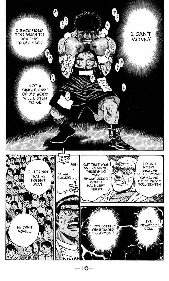 Hajime No Ippo Kainu Manga Chapter 434 Page 10