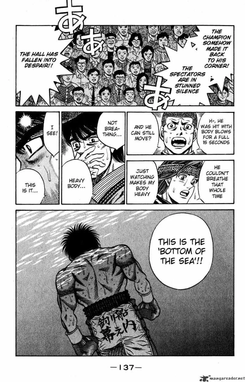 Hajime No Ippo Kainu Manga Chapter 431 Page 14