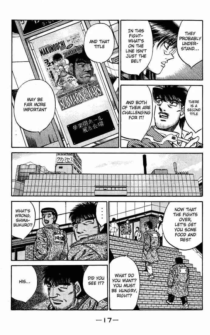 Hajime No Ippo Kainu Manga Chapter 425 Page 17