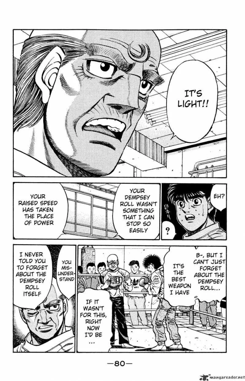 Hajime No Ippo Kainu Manga Chapter 420 Page 2