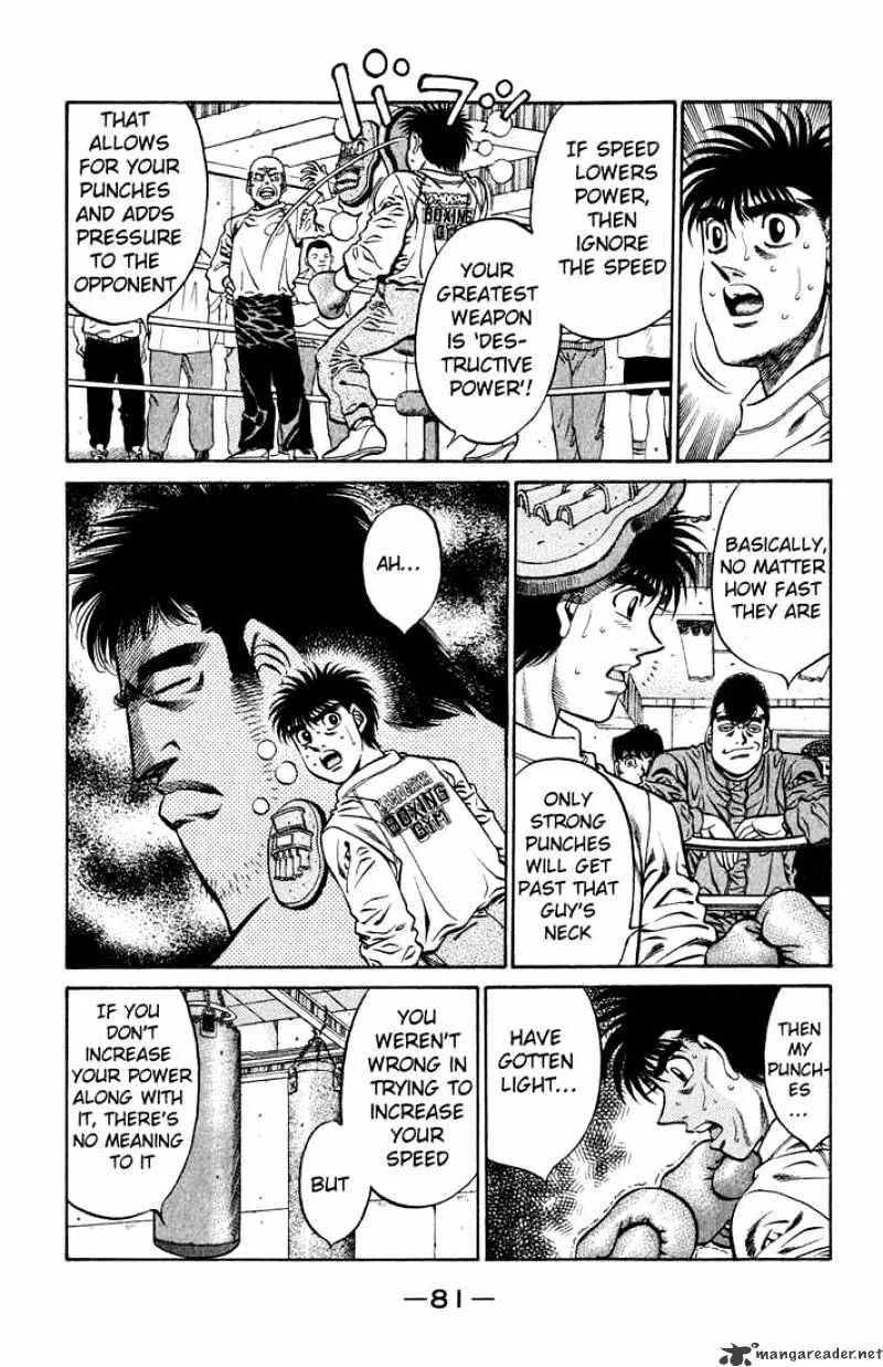 Hajime No Ippo Kainu Manga Chapter 420 Page 3