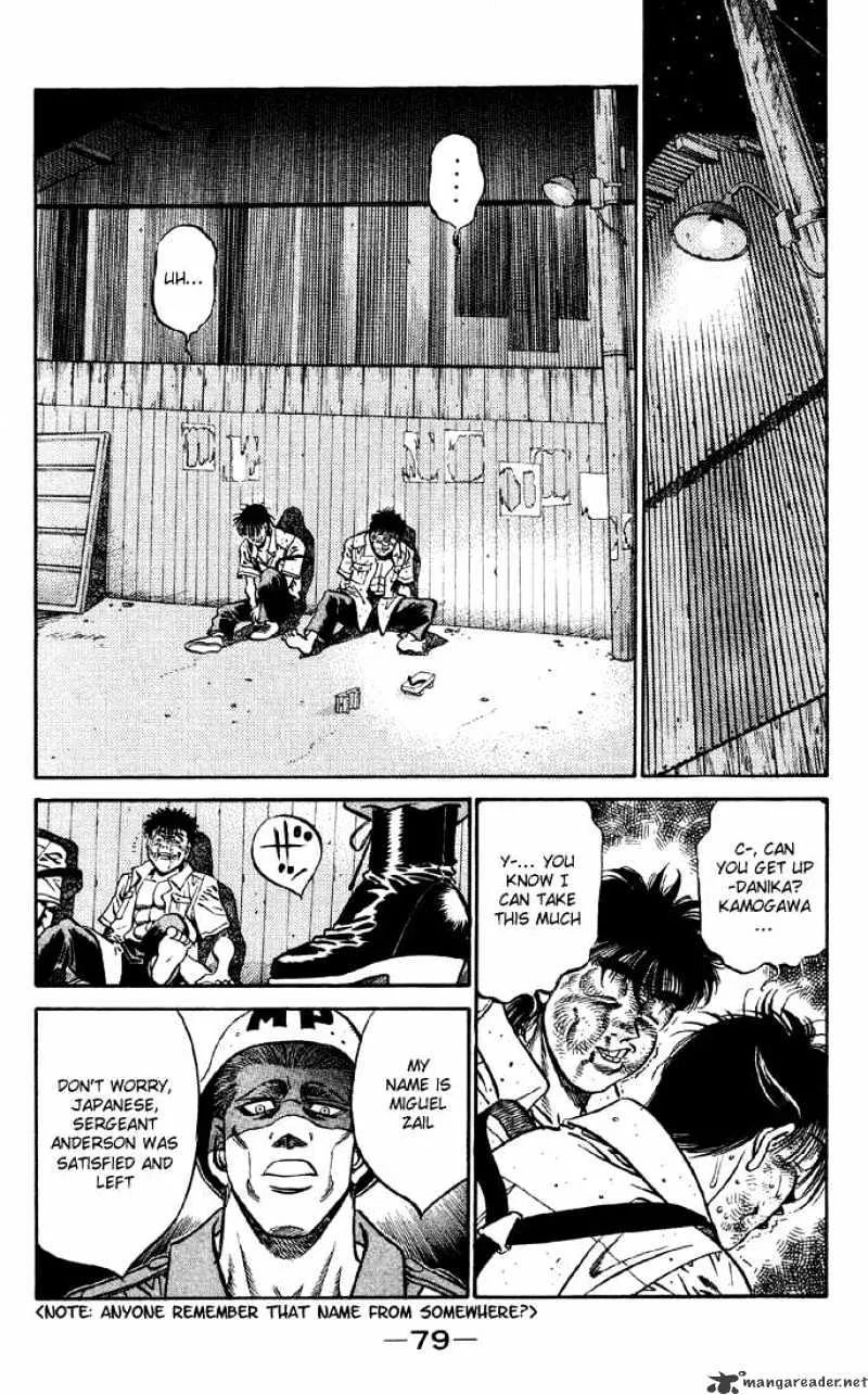 Hajime No Ippo Kainu Manga Chapter 401 Page 17