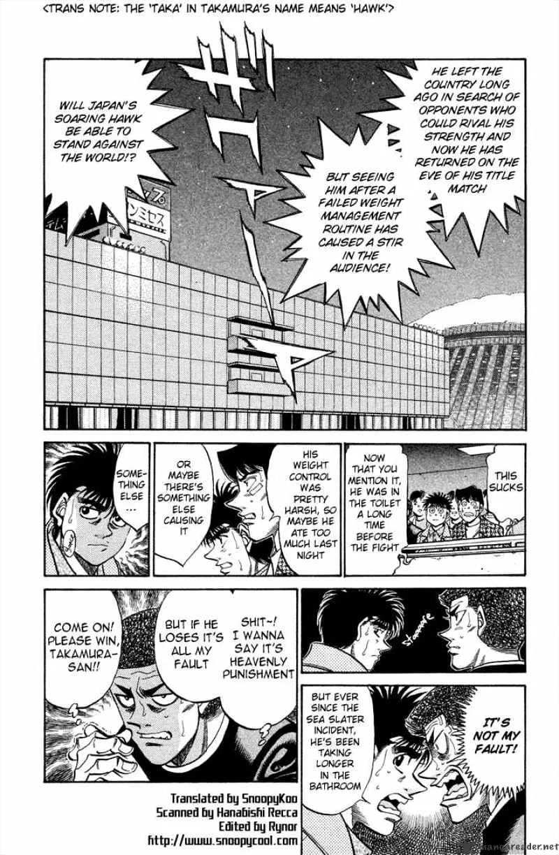 Hajime No Ippo Kainu Manga Chapter 365 Page 3