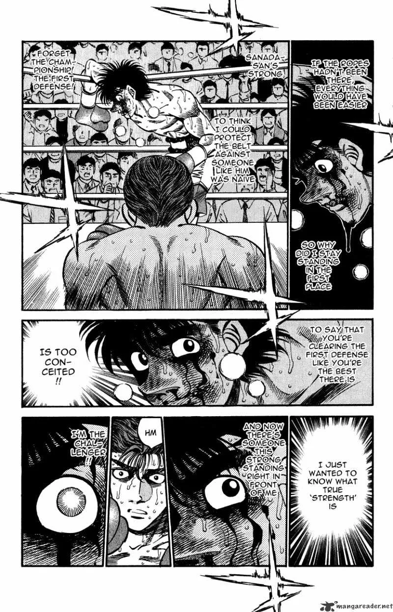 Hajime No Ippo Kainu Manga Chapter 309 Page 12