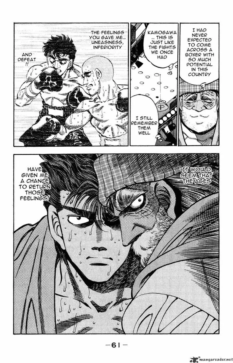 Hajime No Ippo Kainu Manga Chapter 309 Page 17