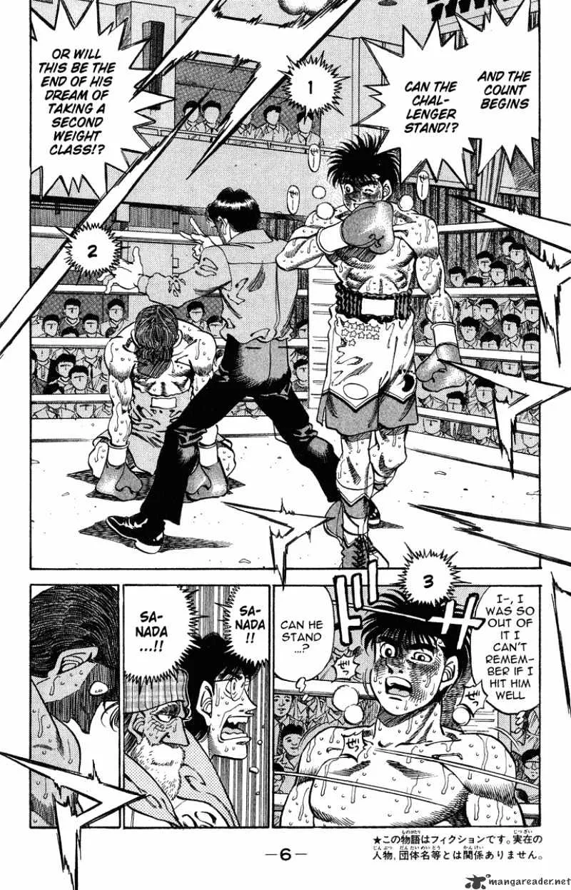 Hajime No Ippo Kainu Manga Chapter 307 Page 5