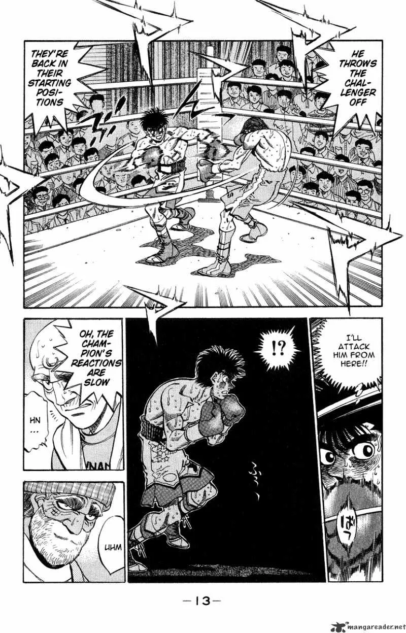 Hajime No Ippo Kainu Manga Chapter 307 Page 12