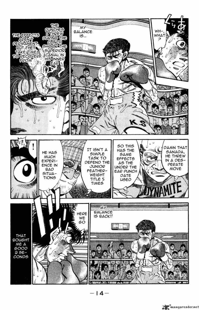 Hajime No Ippo Kainu Manga Chapter 307 Page 13