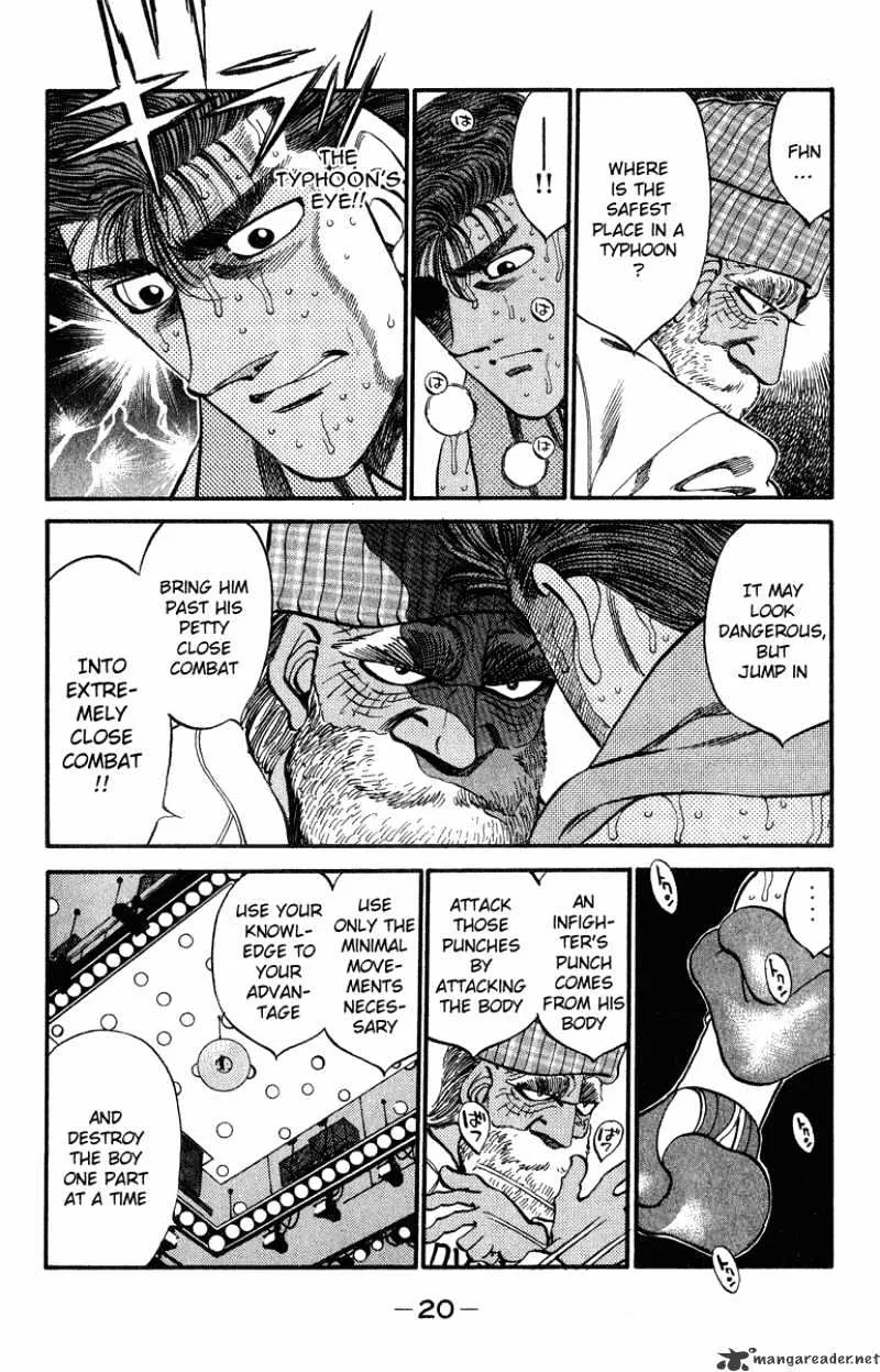 Hajime No Ippo Kainu Manga Chapter 307 Page 19
