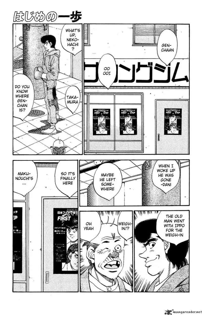 Hajime No Ippo Kainu Manga Chapter 299 Page 1