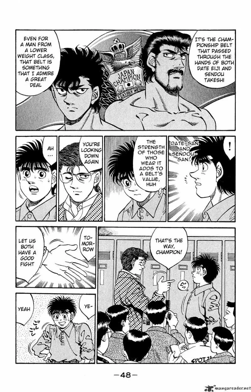 Hajime No Ippo Kainu Manga Chapter 299 Page 6