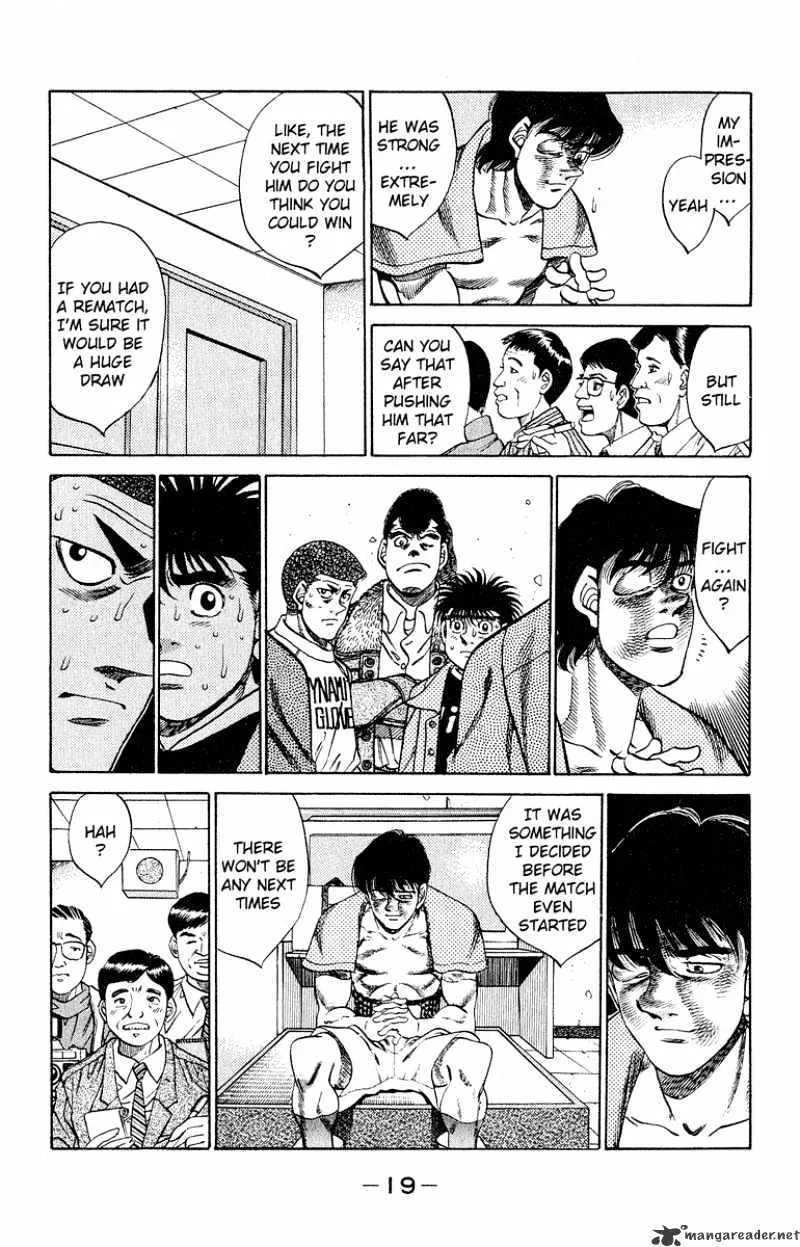 Hajime No Ippo Kainu Manga Chapter 288 Page 18