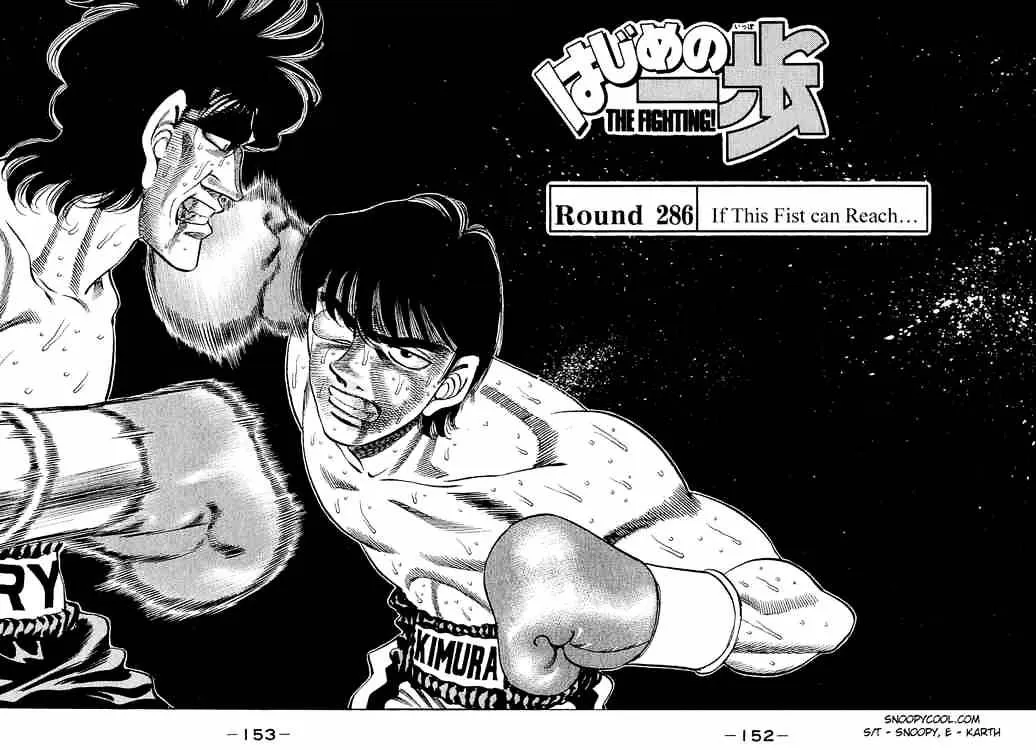 Hajime No Ippo Kainu Manga Chapter 286 Page 2