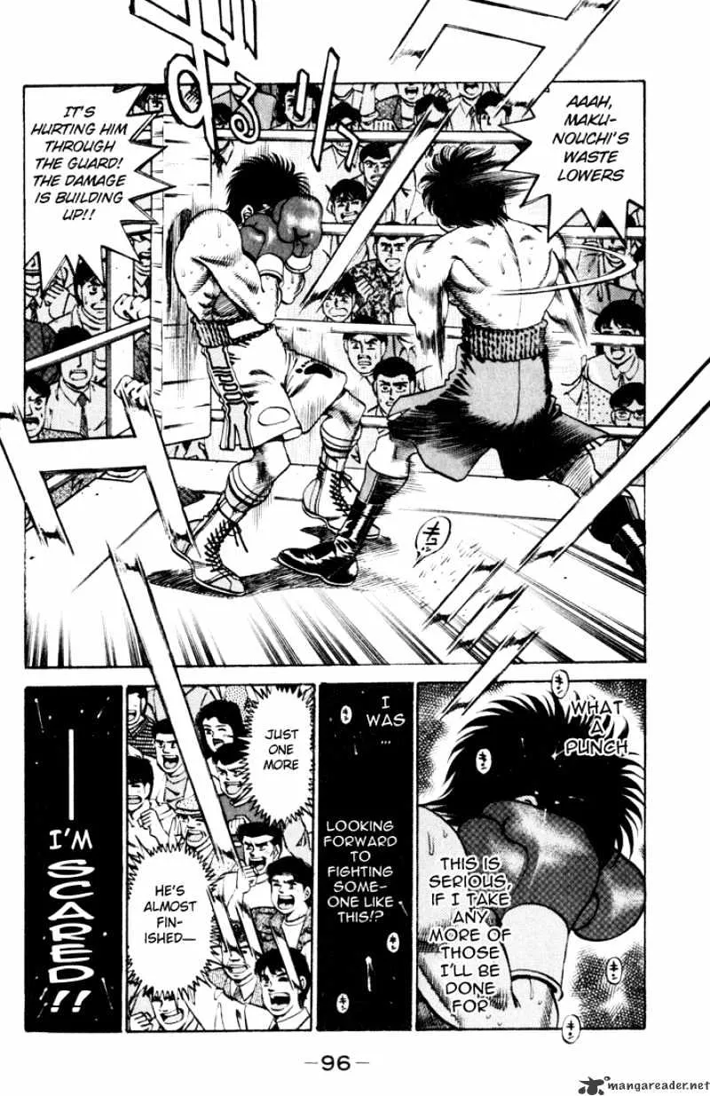 Hajime No Ippo Kainu Manga Chapter 255 Page 14