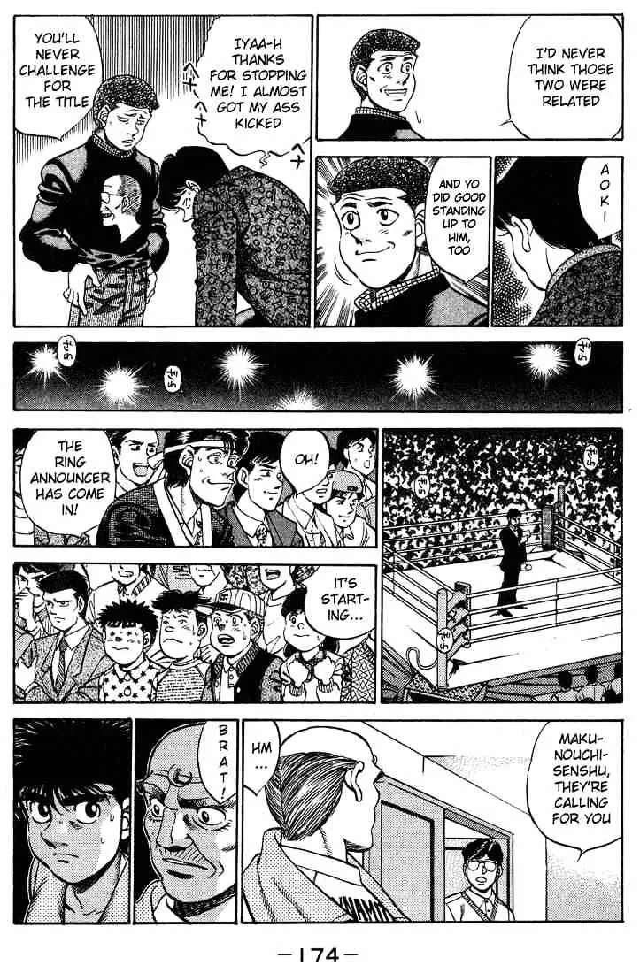 Hajime No Ippo Kainu Manga Chapter 250 Page 12