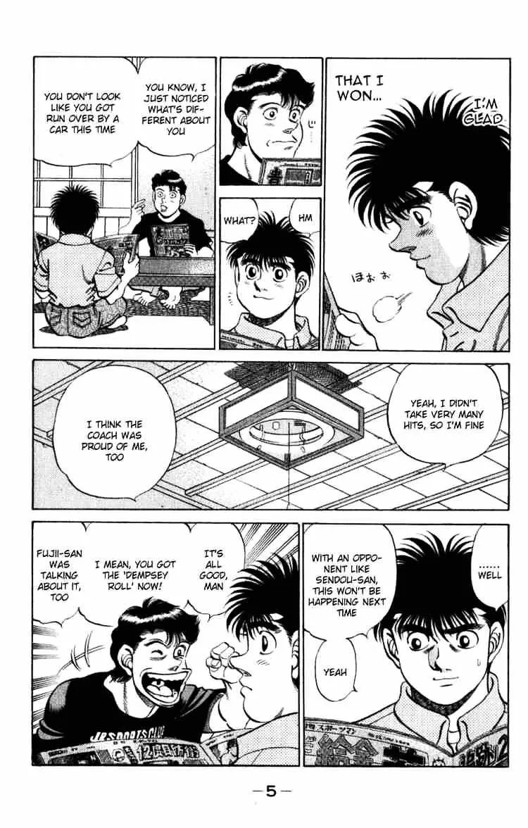 Hajime No Ippo Kainu Manga Chapter 215 Page 6