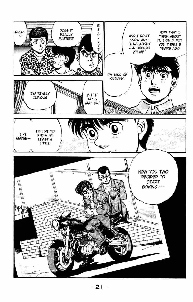 Hajime No Ippo Kainu Manga Chapter 215 Page 22