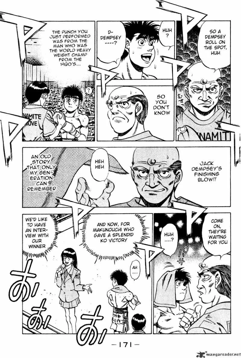 Hajime No Ippo Kainu Manga Chapter 214 Page 8