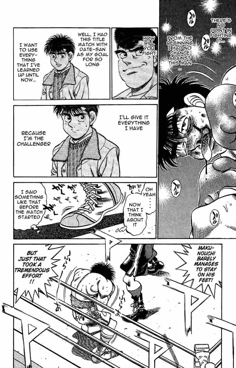 Hajime No Ippo Kainu Manga Chapter 190 Page 14