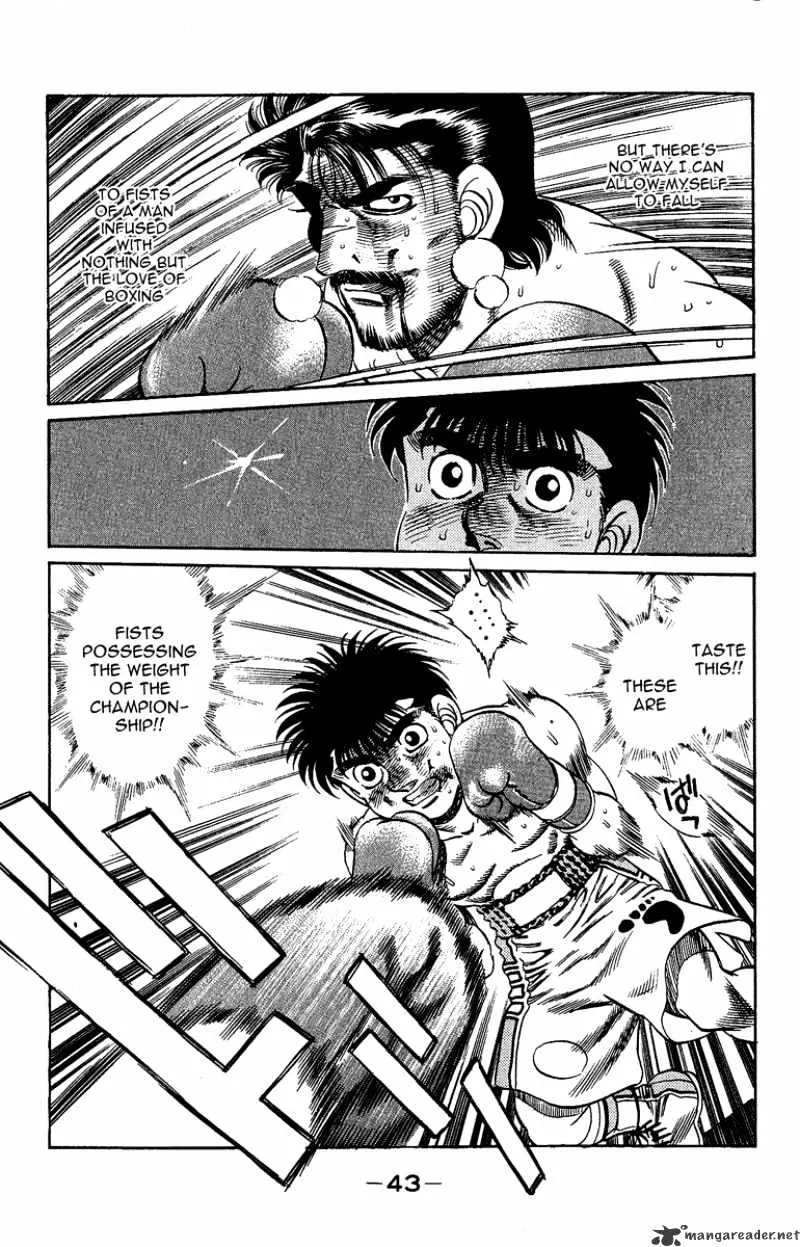 Hajime No Ippo Kainu Manga Chapter 189 Page 18