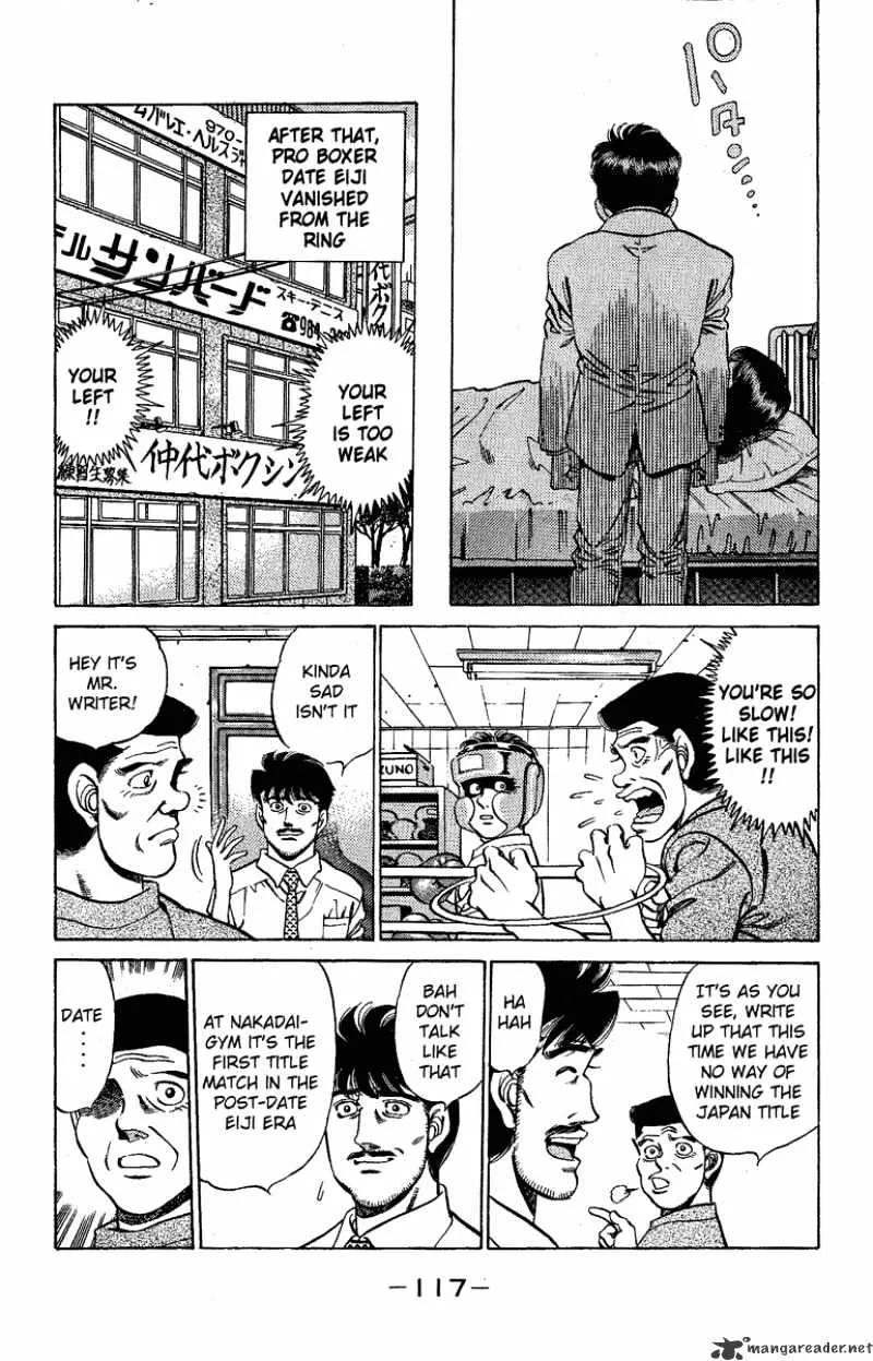 Hajime No Ippo Kainu Manga Chapter 175 Page 14