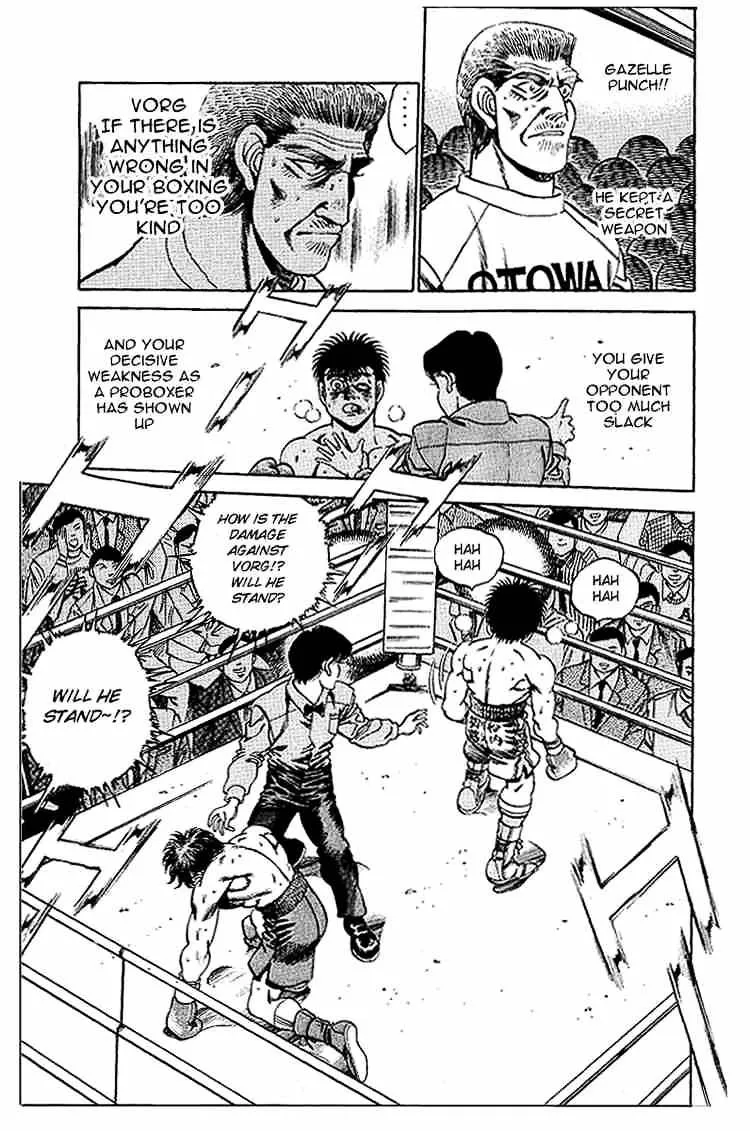 Hajime No Ippo Kainu Manga Chapter 161 Page 18