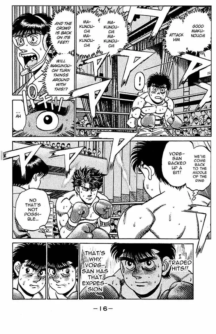 Hajime No Ippo Kainu Manga Chapter 160 Page 17