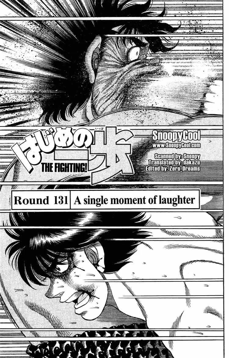 Hajime No Ippo Kainu Manga Chapter 131 Page 1