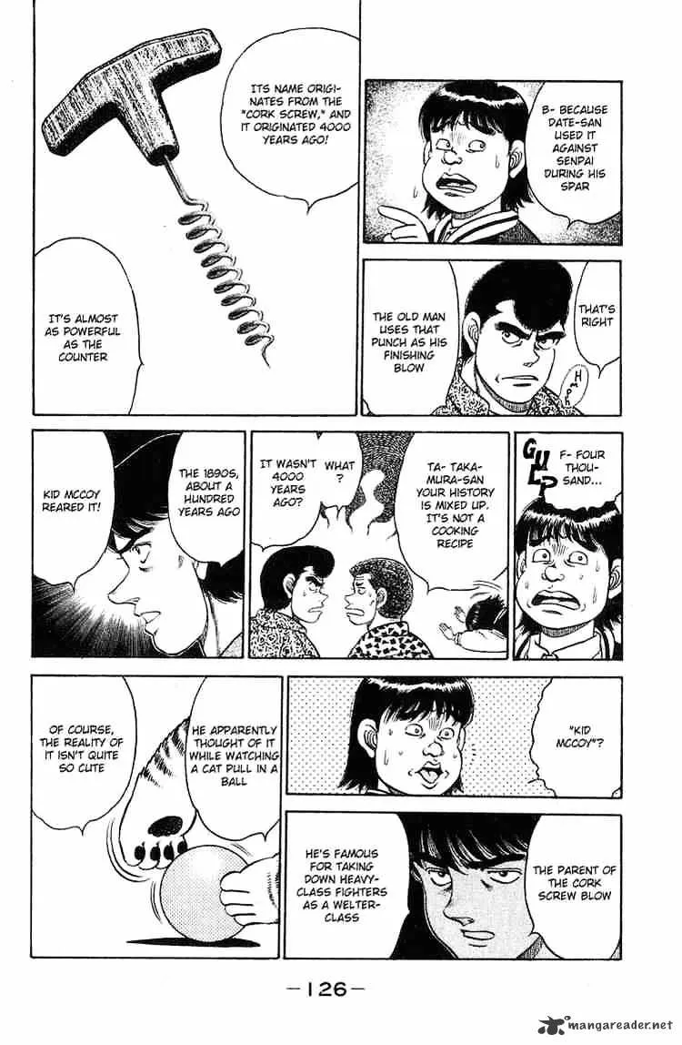 Hajime No Ippo Kainu Manga Chapter 121 Page 4