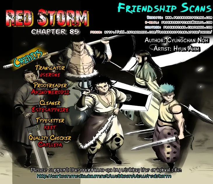 Red Storm Kainu Manga Chapter 85 Page 1