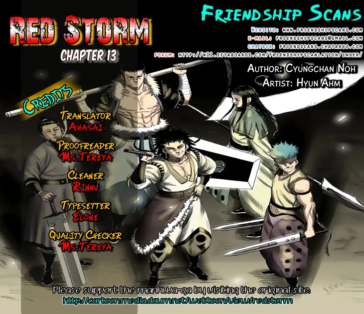Red Storm Kainu Manga Chapter 13 Page 1