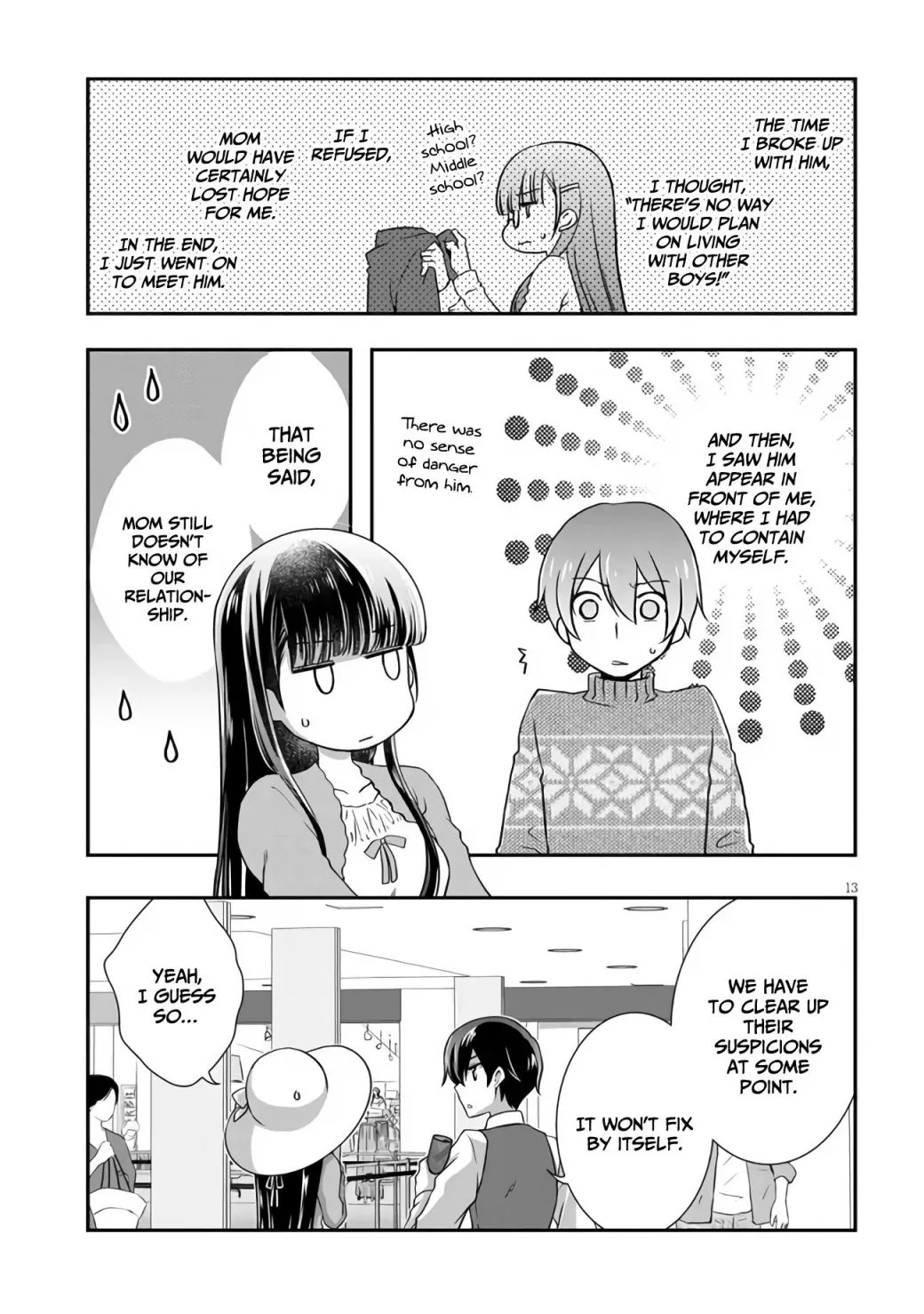 Mamahaha No Tsurego Ga Moto Kanodatta Kainu Manga Chapter 24 Page 14