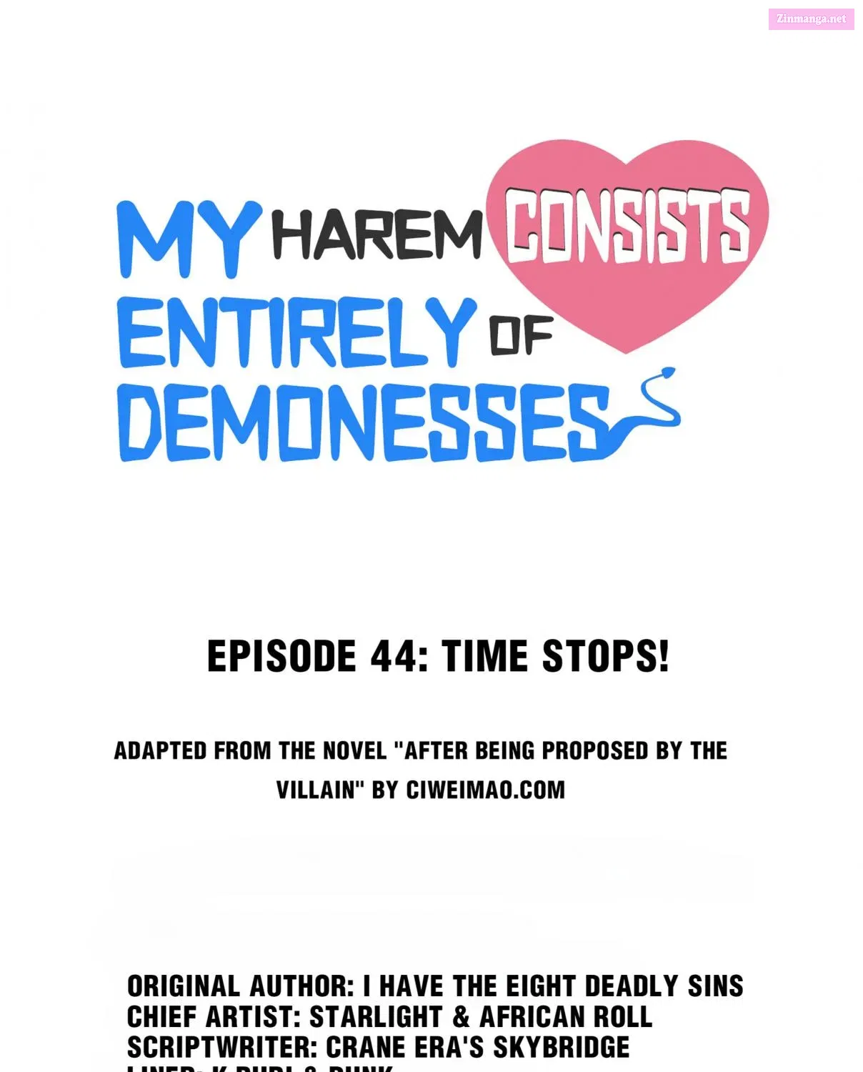 My Harem Consists Entirely of Female Demon Villains Kainu Manga Chapter 44 Page 1