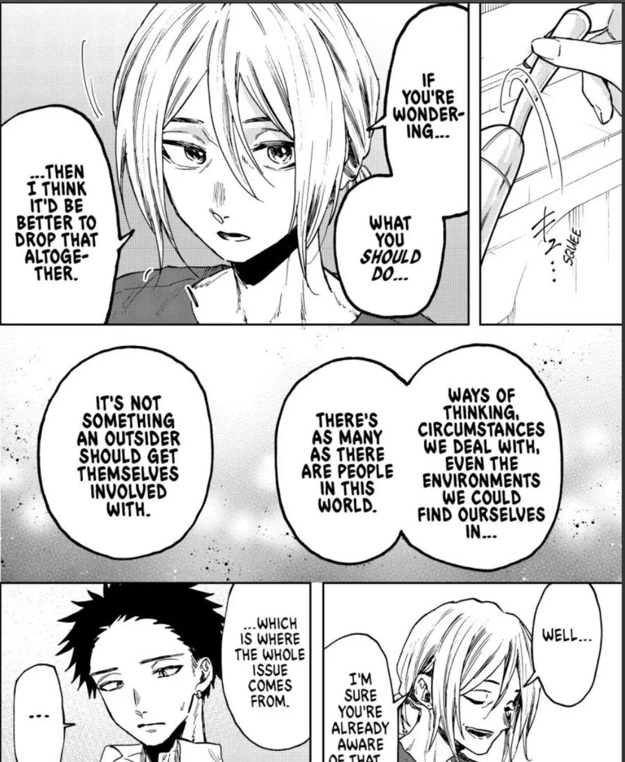 Kaoru Hana Wa Rin To Saku Kainu Manga Chapter 91 Page 40