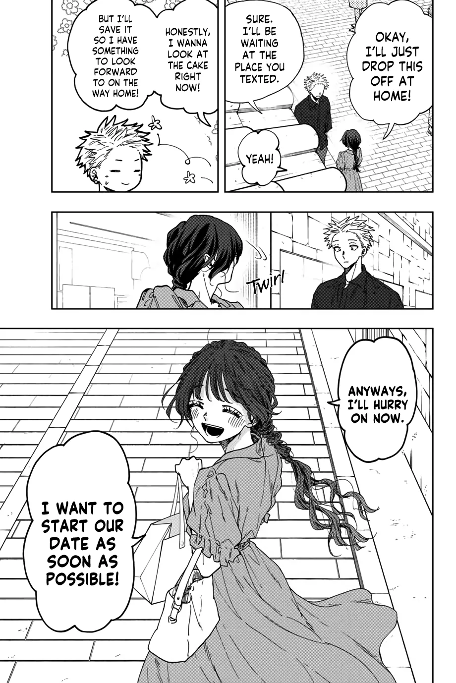 Kaoru Hana Wa Rin To Saku Kainu Manga Chapter 54 Page 10