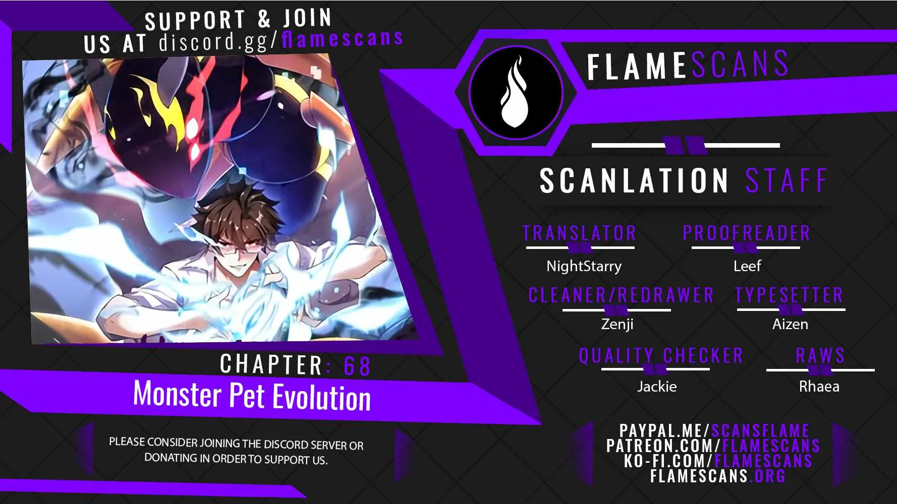 Monster Pet Evolution Kainu Manga Chapter 68 Page 1
