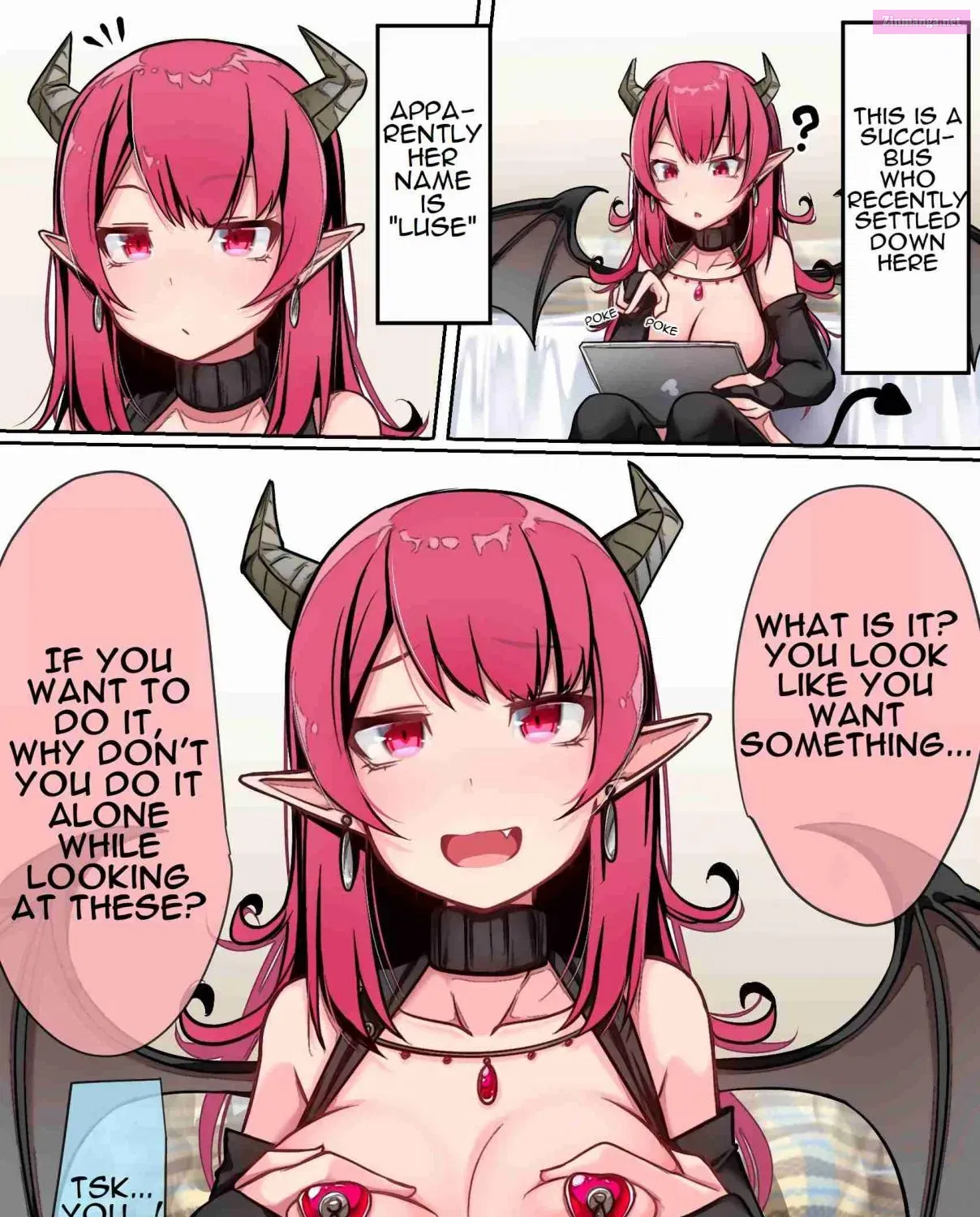 Taida na Succubus-chan Kainu Manga Chapter 2 Page 1