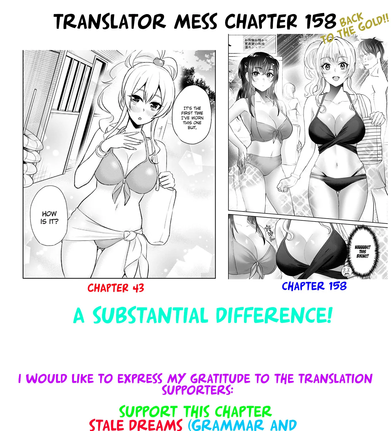 Hajimete No Gal Kainu Manga Chapter 158 Page 39