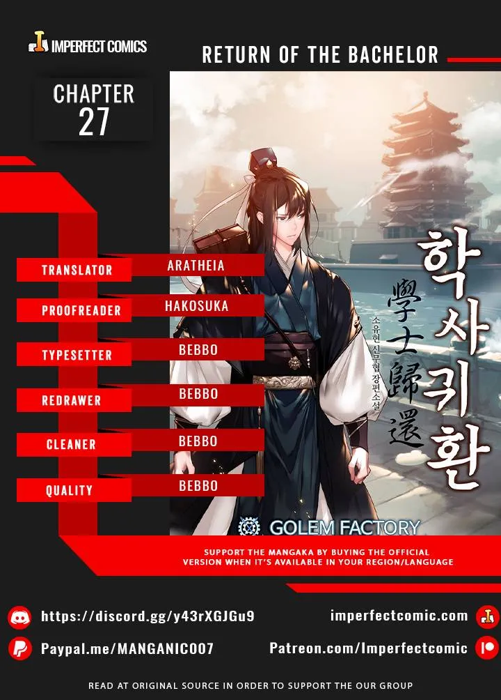 Return Of The Bachelor Kainu Manga Chapter 27 Page 1