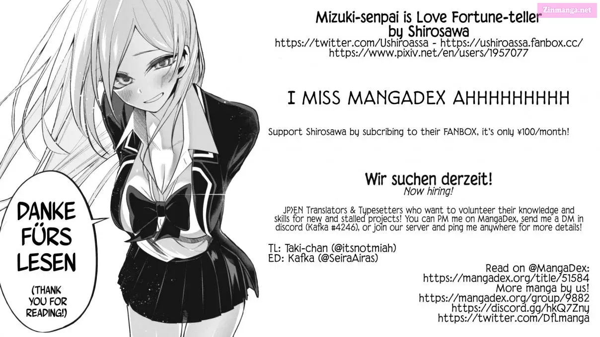 Mizuki-senpai's Love Fortune-Telling Kainu Manga Chapter 8 Page 29